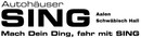 Logo Autohäuser SING GmbH & Co. KG